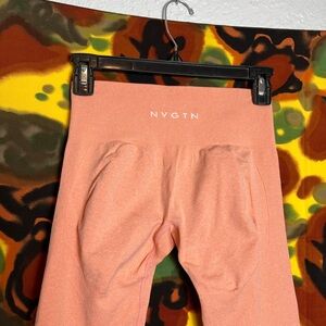 NVGTN Peach Womens Workout Leggings Size Small